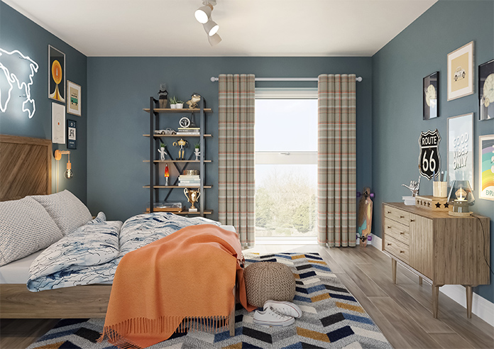 Macrae, Brown Tartan - Made to Measure Curtains - Image 14